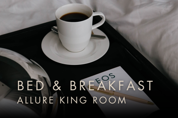 Eos by SkyCity Bed & Breakfast Voucher - Allure King Room - Weekday