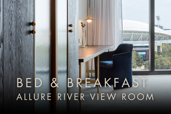 Eos by SkyCity Bed & Breakfast Voucher - Allure River View Room - Weekend